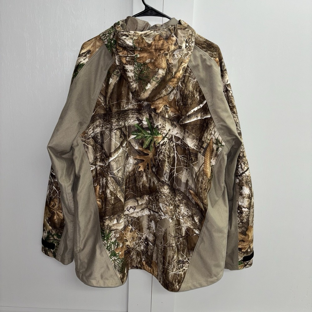 Shield Series Blocker S3 Drencher Jacket with Hood Real Tree Edge Men Size Large - Picture 2 of 9